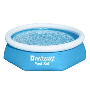 Pileta Inflable Redonda Bestway Fast Set 2,44 mts x 61 cm (57448)