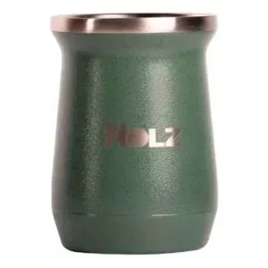 Mate Holz Modelo Pampa Color Verde 14 X 8 X 8 Cm