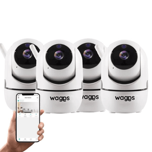 Camara De Seguridad Ip Interior Waggs Visión Nocturna X4