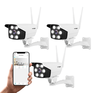 Camara De Seguridad Exterior Ip Vision Nocturna Waggs X3