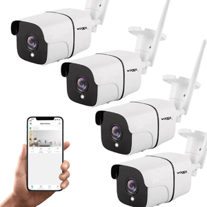 Camara De Seguridad Bullet Ip Vision Nocturna Waggs X4