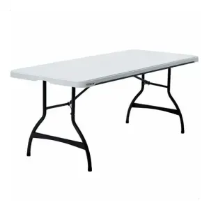 Mesa De Camping Lifetime 180 Cm Plegable Valija Plástico