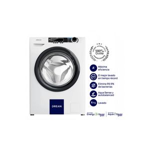 Lavarropas Carga Frontal Drean 6kg 600 Rpm LFDR0606LB0 Blanco