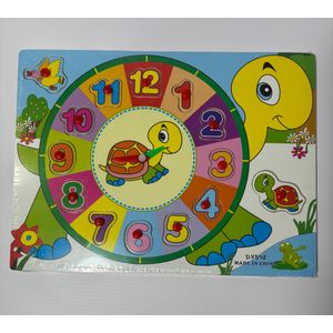 Puzzle Madera Aprende la Hora-PandaToys