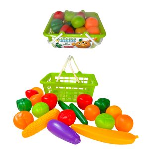 Canasta Con Frutas y Verduras