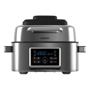 Freidora De Aire Peabody Pe-afg01ix Con Grill 6 Lts 1600w