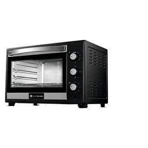 Horno Eléctrico Serie Dorada Potencia 2000 Watts Color Negro