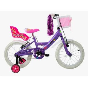 Bicicleta Infantil Niña Peretti Cross Rodado 16 Con Rueditas