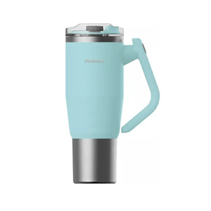 Vaso Termico Mug Peabody Pe-mg1200c 1,2l Doble Tapa Celeste