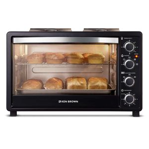 Horno Eléctrico Ken Brown Doble Anafe 43 Litros
