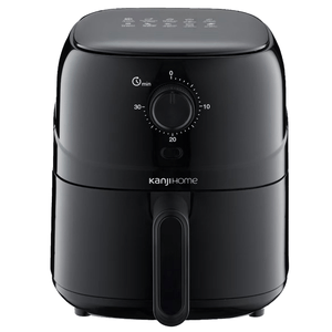 Freidora Aire Kanji 2.7L 1000W Negra Analog 30min Antideslizante
