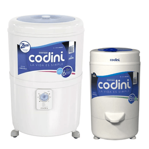 Combo Lavarropas Codini Silent 10kg + Advance 6.5kg Centrifugo