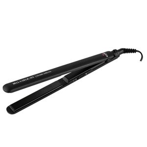 Planchita De Pelo Gama Bella Delicate Ceramic Shine Ion Color Negro