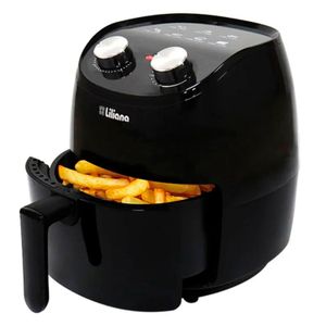 Freidora De Aire Electrica Liliana quickfry 3.5 Litros AF935 Sin Aceite Color Negro