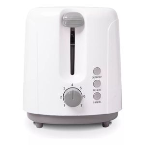 Tostadora Daihatsu BROT TA1729-GS 800W 2 Panes  Blanca