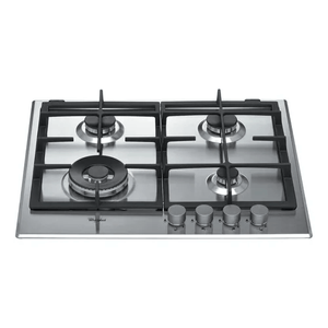 Anafe multigas Inox Whirlpool GMA6422X 4 Hornallas