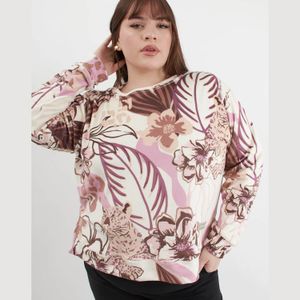 Buzo Cala de plush Tigre Lila