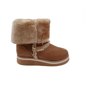 Pantubota De Mujer Con Peluche Reversible