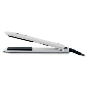 Planchita De Pelo Atma PI8933p Alisado Con Placas De Ceramica Color Blanco