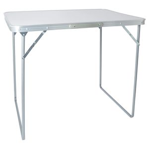 Mesa Camping Plegable Simil Premium Aluminio 80x60 Rc