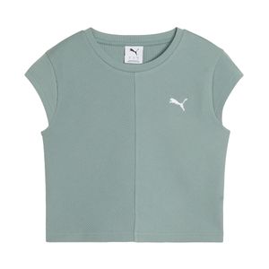 Remera Mujer Puma Wardrobe Ess Ribbed Baby
