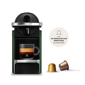 Cafetera Nespresso Pixie Dark Green