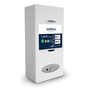 Calefon 14 Litros Automatico Gas Natural Señorial Blanco