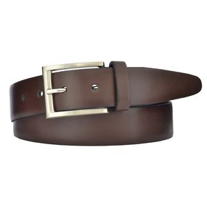 CINTURON COMORAS MARRON CINTO HOMBRE ELEGANTE CUERO