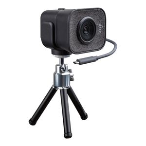 Camara Web Webcam 1080p Logitech Streamcam Plus Con Tripode