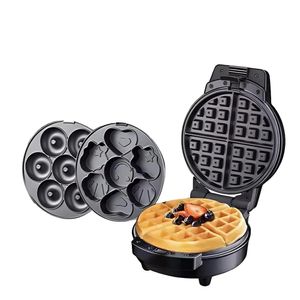MAQUINA 3en1 PARA HACER WAFLES, DONAS Y COOKIES