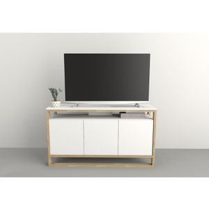 Mesa De Tv-Lcd-Led 56" 3 Puertas Tables Cod: 4200 Olmo Finlandes-Everest