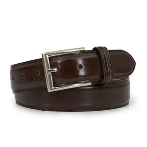CINTURON DONTI MARRON CINTO CUERO HOMBRE CLASICO