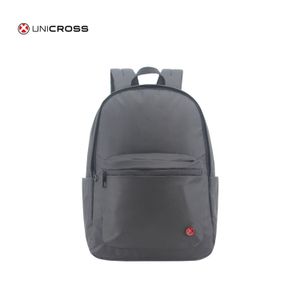 Mochila 18.5 Turned Negra Unicross Color Negro Liso