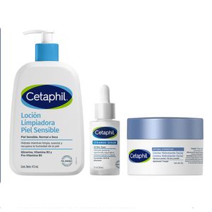 Cetaphil Rutina Facial Hidratante y Reparadora 3 unidades