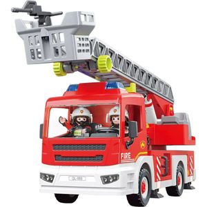 Camión Bombero con Escalera, Luz y Música