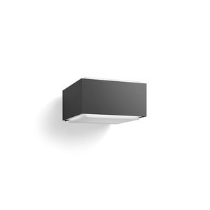 Aplique de Pared Philips Hedgehog wall lantern anthracite 1x42W - 915005361101