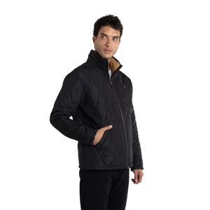 CAMPERA THEO NEGRA CLÁSICO POLIÉSTER HOMBRE CASUAL