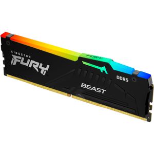 Memoria RAM Kingston 16GB 6000Mhz DDR5 Fury Beast RGB para PC
