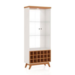 Vajillero Vitrina Bodega Recibidor Espejo Led MDF Mix Match