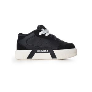 Zapatillas Addnice Skate Chunky Kids Niños Moda Negro