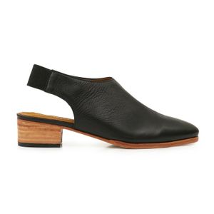 ZAPATO ELISA NEGRO CLASICO VESTIR MUJER CUERO