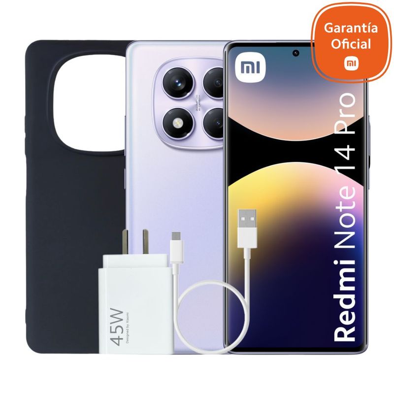 Nueva portada Note 14 pro purple
