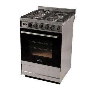 Cocina Florencia 5838S Semi Industrial con válvula Seg., encendido, TImer, 56cm inoxidable