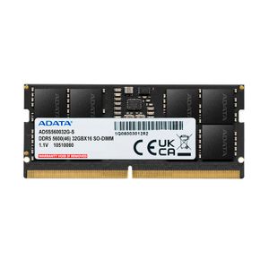 Memoria RAM Adata 32GB 5600Mhz DDR5 SODIMM