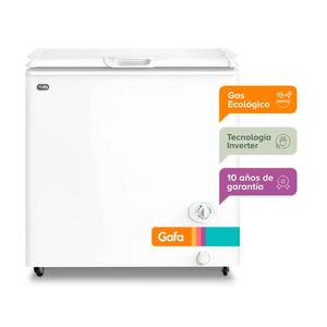FREEZER GAFA 205L BLANCO INVERTER FGHI200B-M