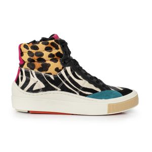 ZAPATILLA AVAN MULTICOLOR URBANO MUJER ZAPATO CUERO