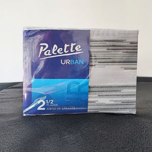 JUEGO DE SÁBANAS PALETTE URBAN 144 HILOS 2 1/2 PLAZAS