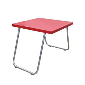 Mesa Aluminio Plegable 60x60 Exterior Camping Resistente