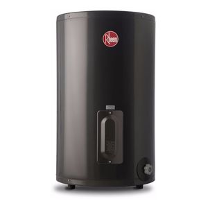 RHEEM TERMOTANQUE 85L ELECTRICO PIE CONEXION SUPERIOR GRIS TEP085RH