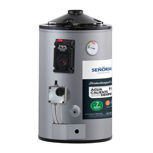 TERMOTANQUE A GASELEC SEÑORIAL 30 LTS TSZ-30 DE PIECOLGAR  CONEXION SUPINF MULTIGAS